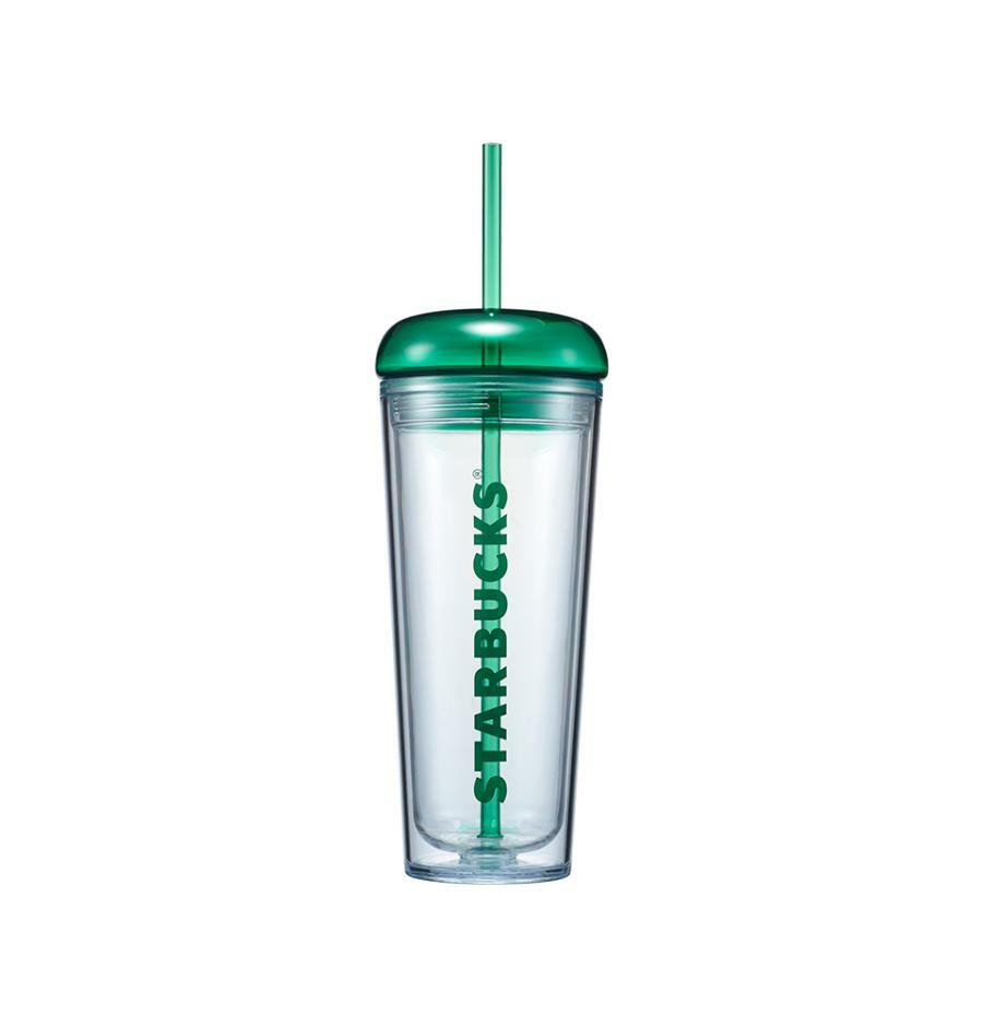 Hot Korea Starbucks 2020 Glass Transparent Baby Bottle Straw Cup 473ml with Lid